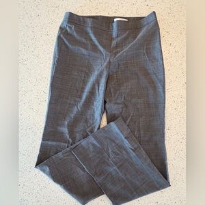 Boss Gray Women's Dress Textured Trousers Size 4